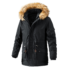 Unisex winterjas met capuchon